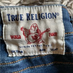 True Religion Mid Rise Boot cut jeans